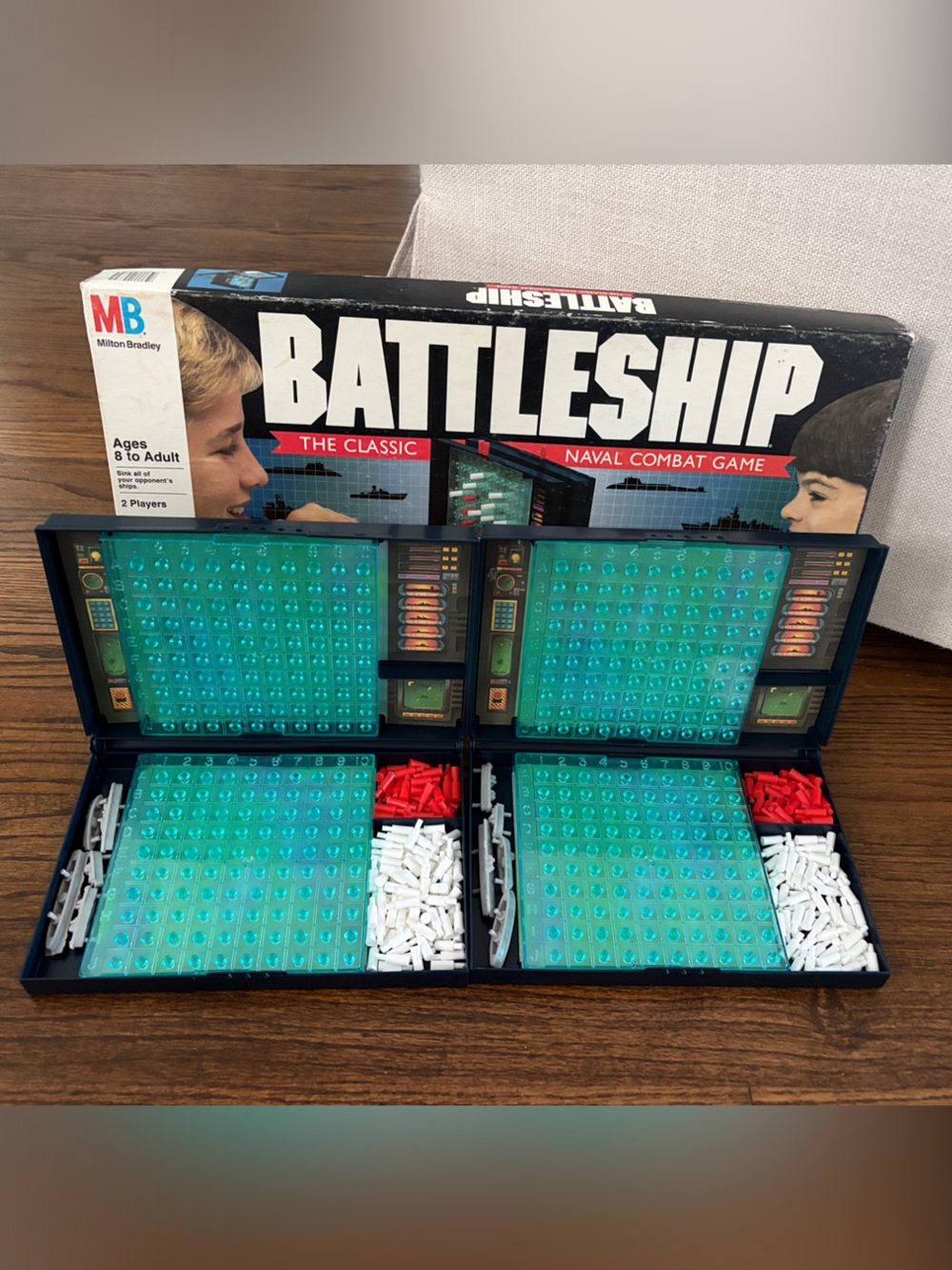 Vintage Classic Battleship Board Game